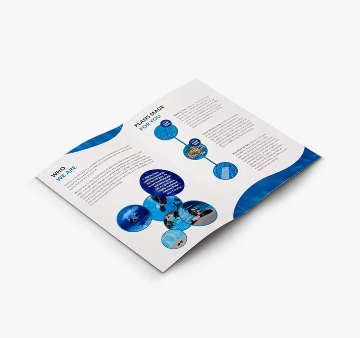 Open booklet pages 2 and 3 spread